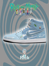 Rick Sanchez V.2 Custom High-Top-Sneaker